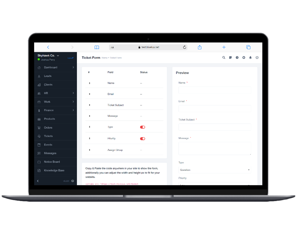 Online Form